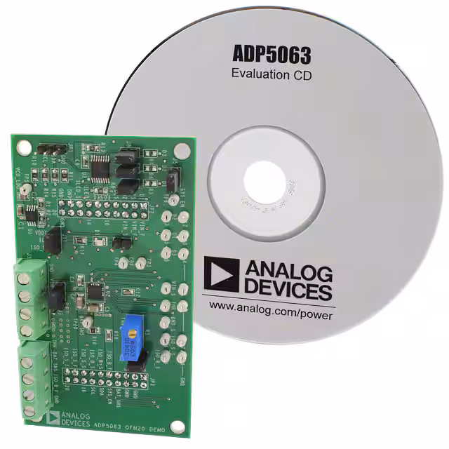 ADP5063CP-EVALZ Analog Devices Inc.  Cartes et kits d'évaluation et de démonstration